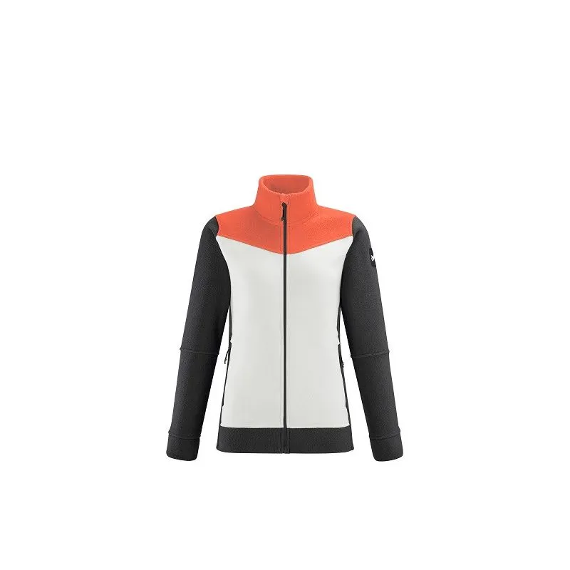 Chaqueta Millet Boven Fleece (BLANCO/GRIS OSCURO) mujer