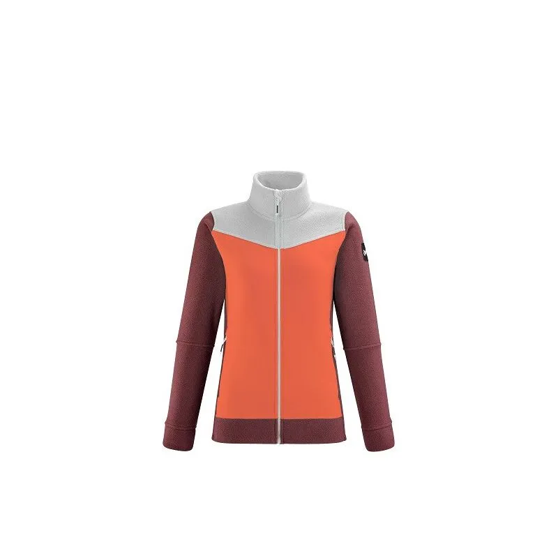 Chaqueta Millet Boven Fleece (cromo coral/marrón rosa) mujer