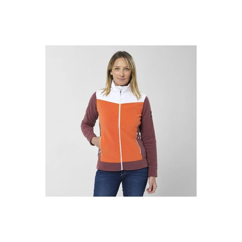 Chaqueta Millet Boven Fleece (cromo coral/marrón rosa) mujer