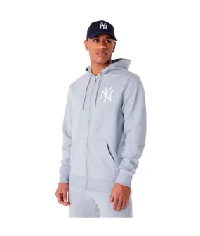 Chaqueta New Era MLB Essentials New York Yankees Gris Hombre