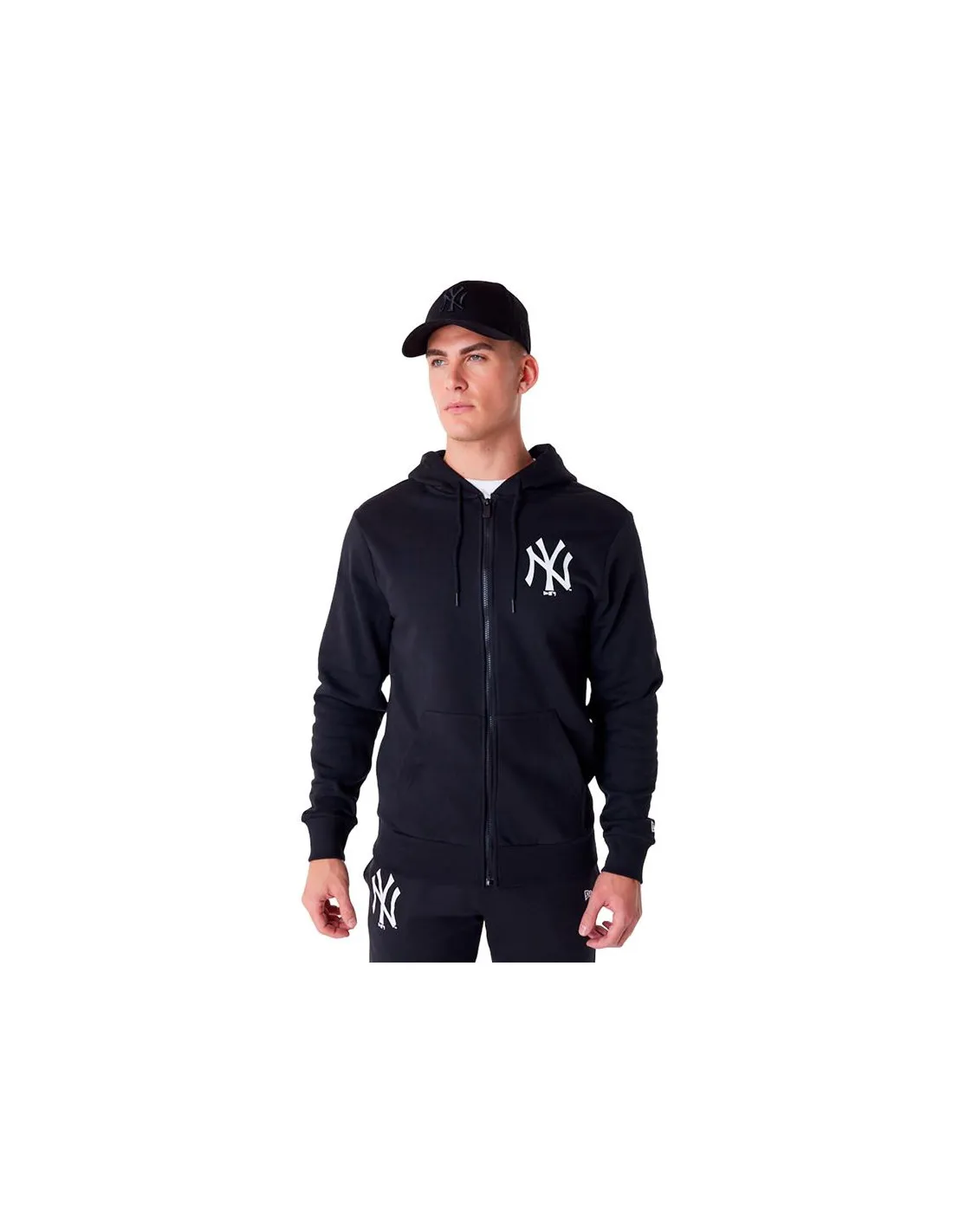 Chaqueta New Era New York Yankees MLB Essential Negro Hombre