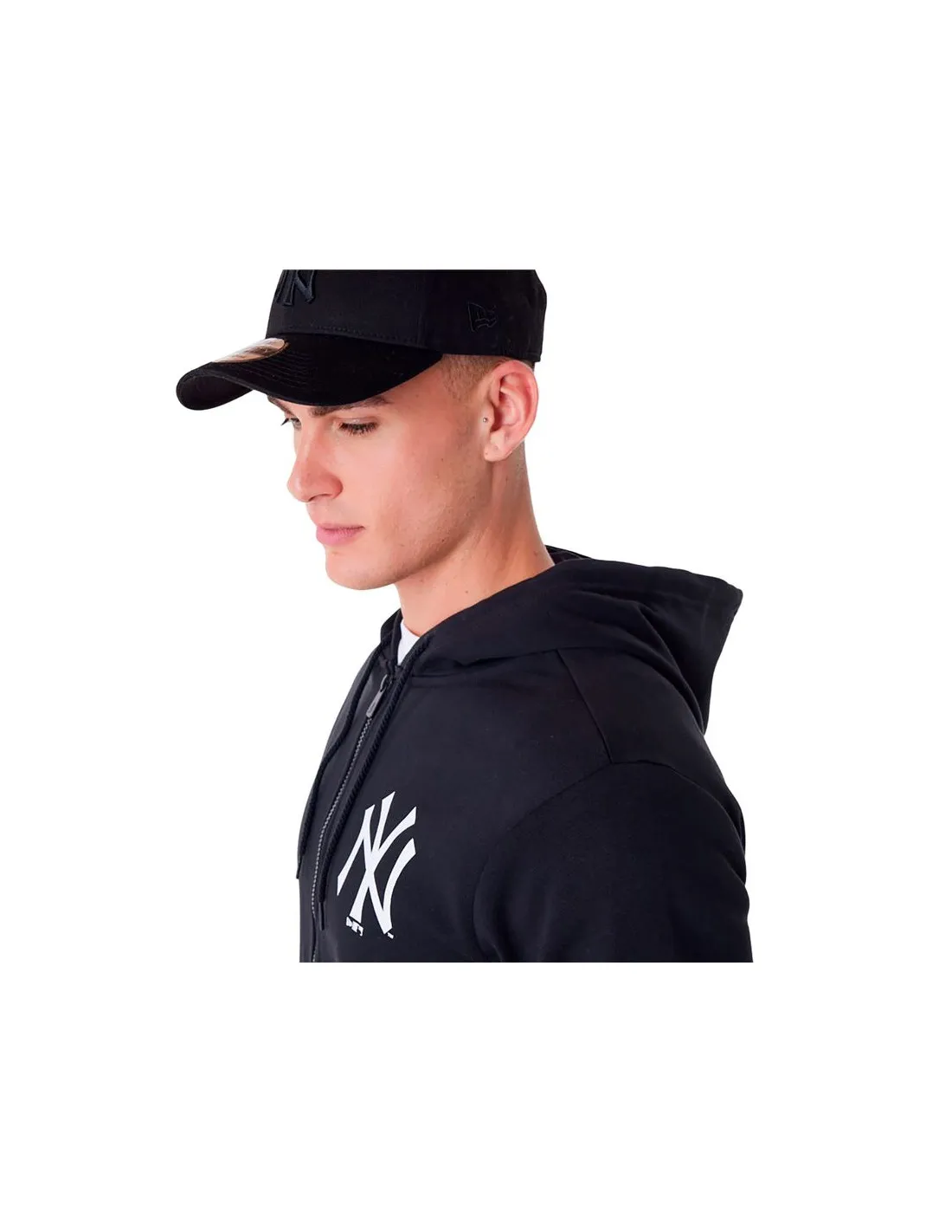 Chaqueta New Era New York Yankees MLB Essential Negro Hombre