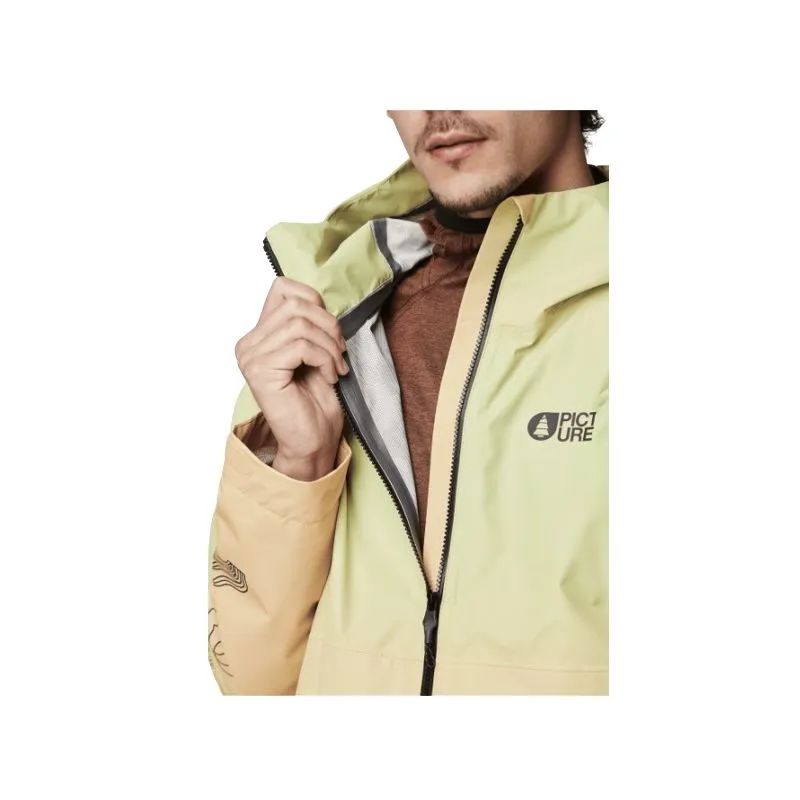 Chaqueta Picture VOLUTE PRINTED 2.5L JKT (A Gradient Green) Hombre