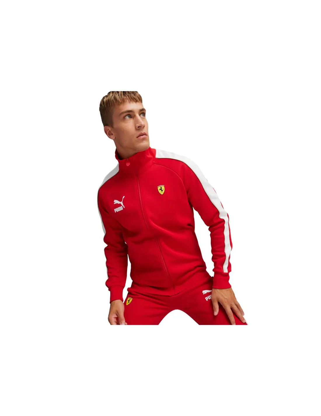 Chaqueta Puma Ferrari Race Iconic Rojo Hombre