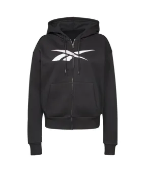 Chaqueta Reebok Training Essentials Vector Full-Zip W Black