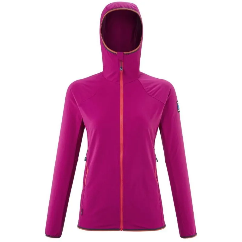 Chaqueta softshell de mujer Millet Trilogy Cordura Hoody W (Dragon/Coral Chrome)