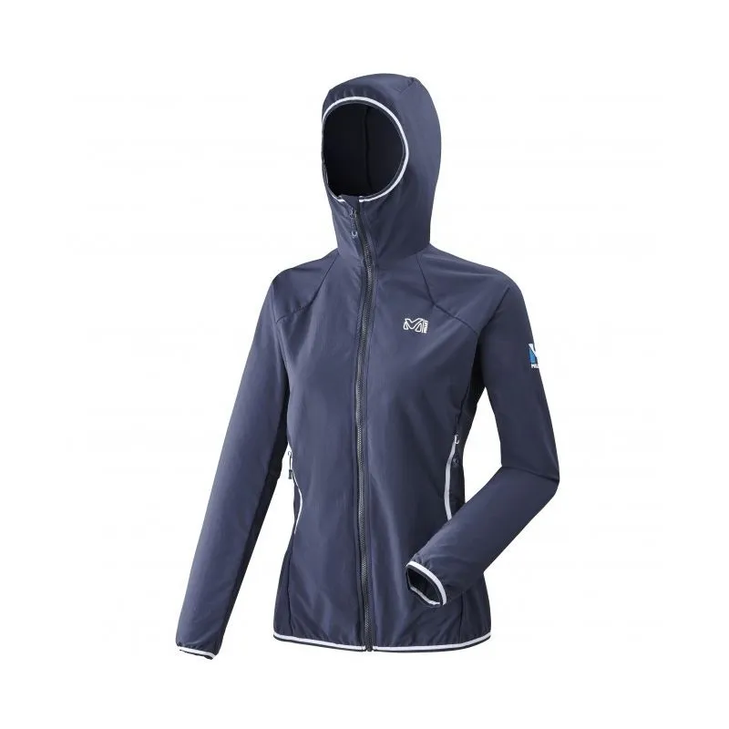 Chaqueta softshell de mujer Millet Trilogy Cordura Hoody W (Sapphire/white)