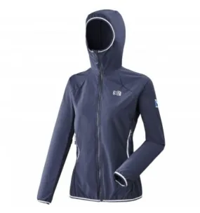 Chaqueta softshell de mujer Millet Trilogy Cordura Hoody W (Sapphire/white)