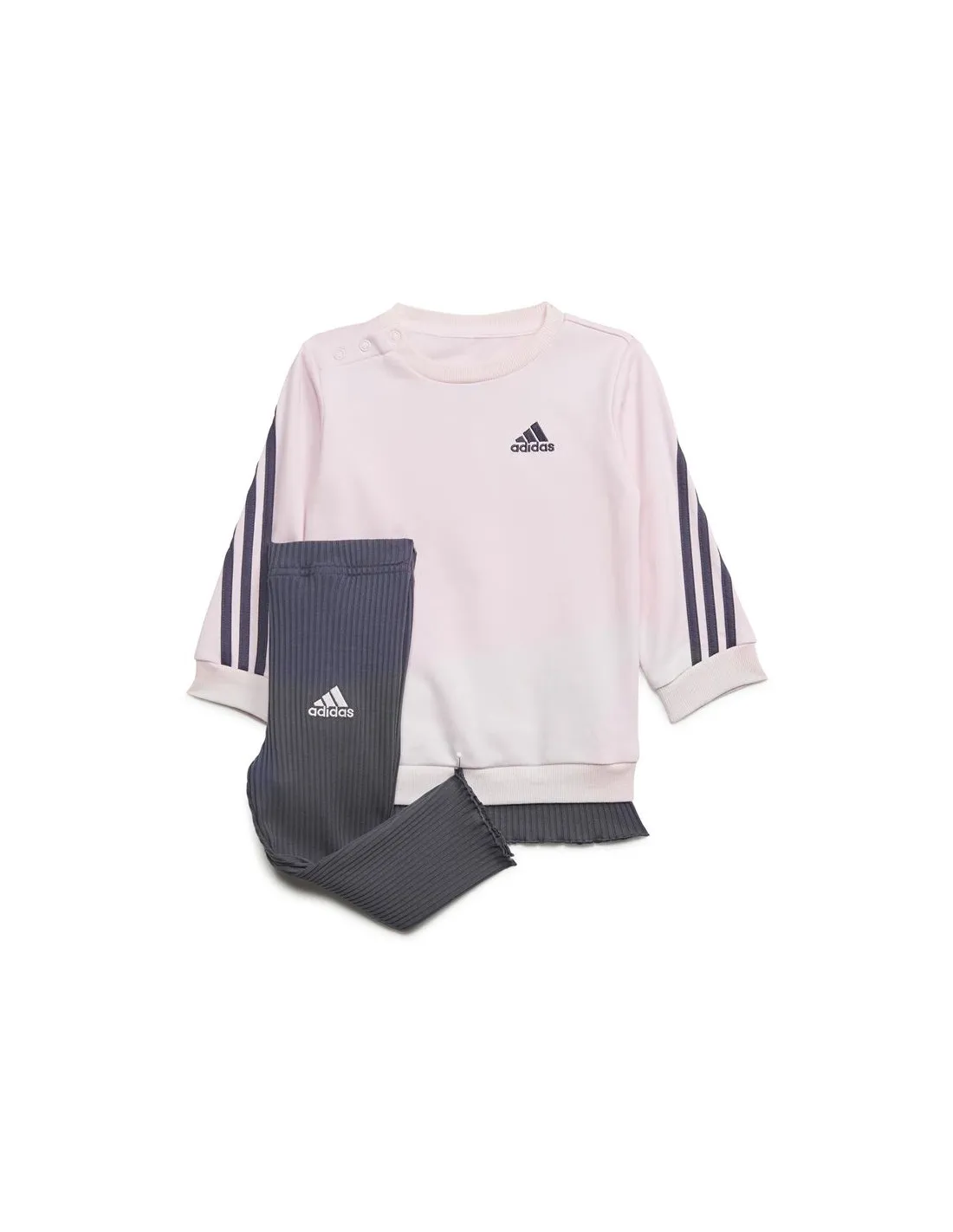 Conjunto adidas rosa Niña