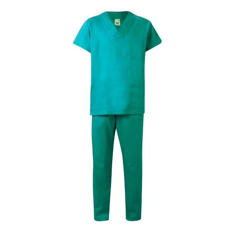 Conjunto pijama sanitario verde - Velilla 800