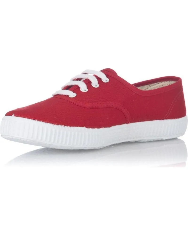 Deportivas de Mujer y Hombre y Niña y Niño VICTORIA ZAPATILLAS DE LONA 106613 ROJAS ROJO