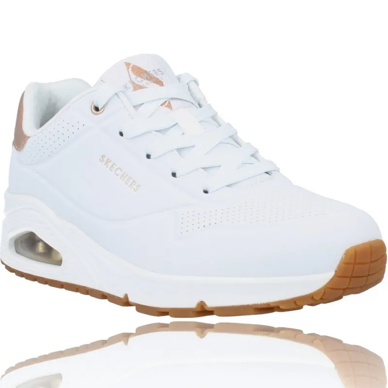 Deportivas Mujer Casual de Skechers Uno Golden Air 177094