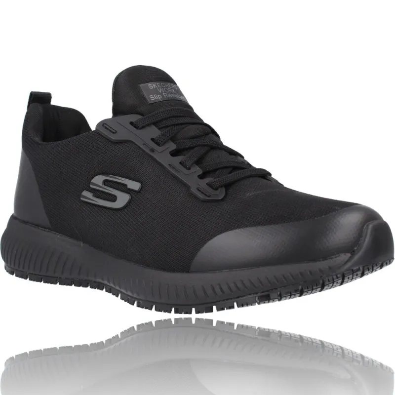 Deportivas Trabajo Mujer de Skechers Squad SR 77222EC