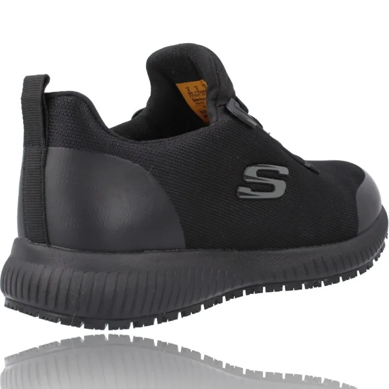 Deportivas Trabajo Mujer de Skechers Squad SR 77222EC