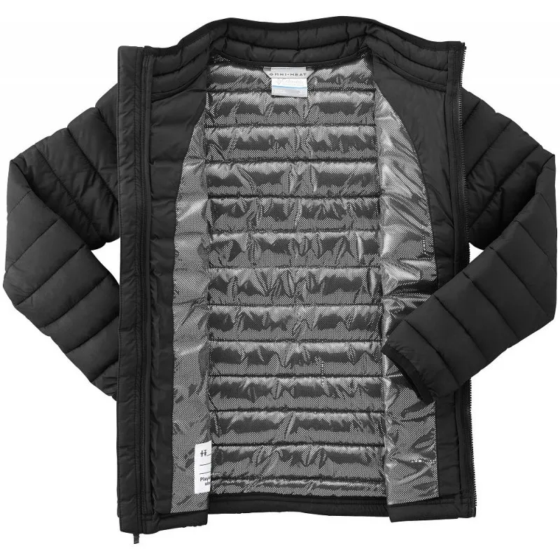 Doudoune Columbia Chaqueta Powder Lite para niños (negra)