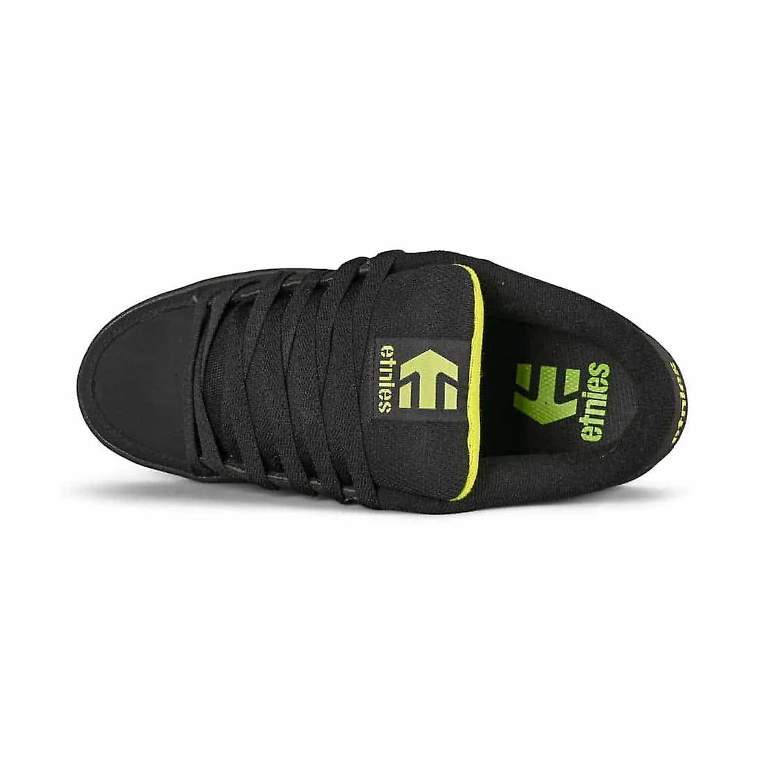 Etnies Kingpin Skate Shoes - Negro / Verde / Negro