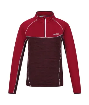 Forro polar Regatta Hepley Lightweight Half-Zip W Dark red