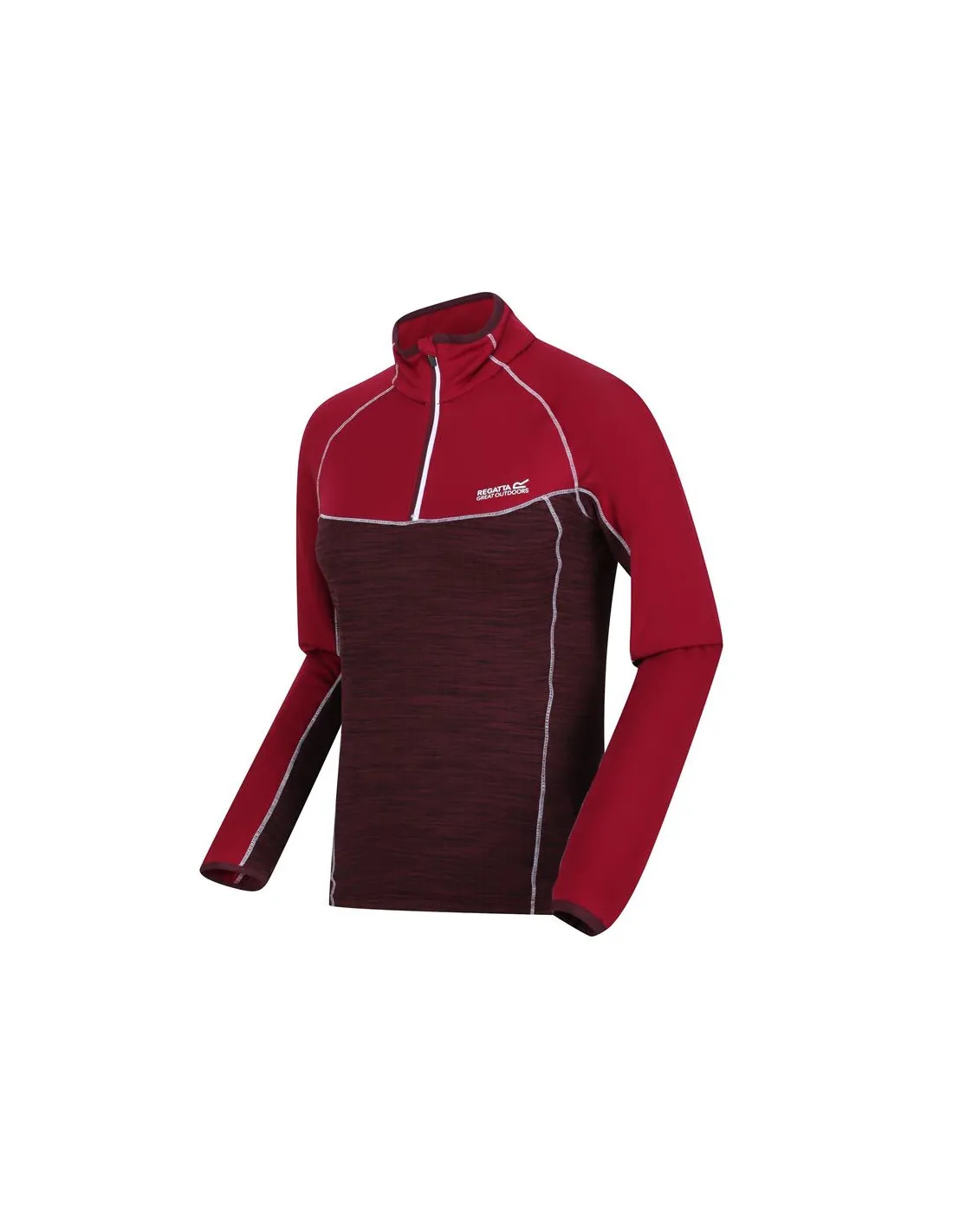 Forro polar Regatta Hepley Lightweight Half-Zip W Dark red