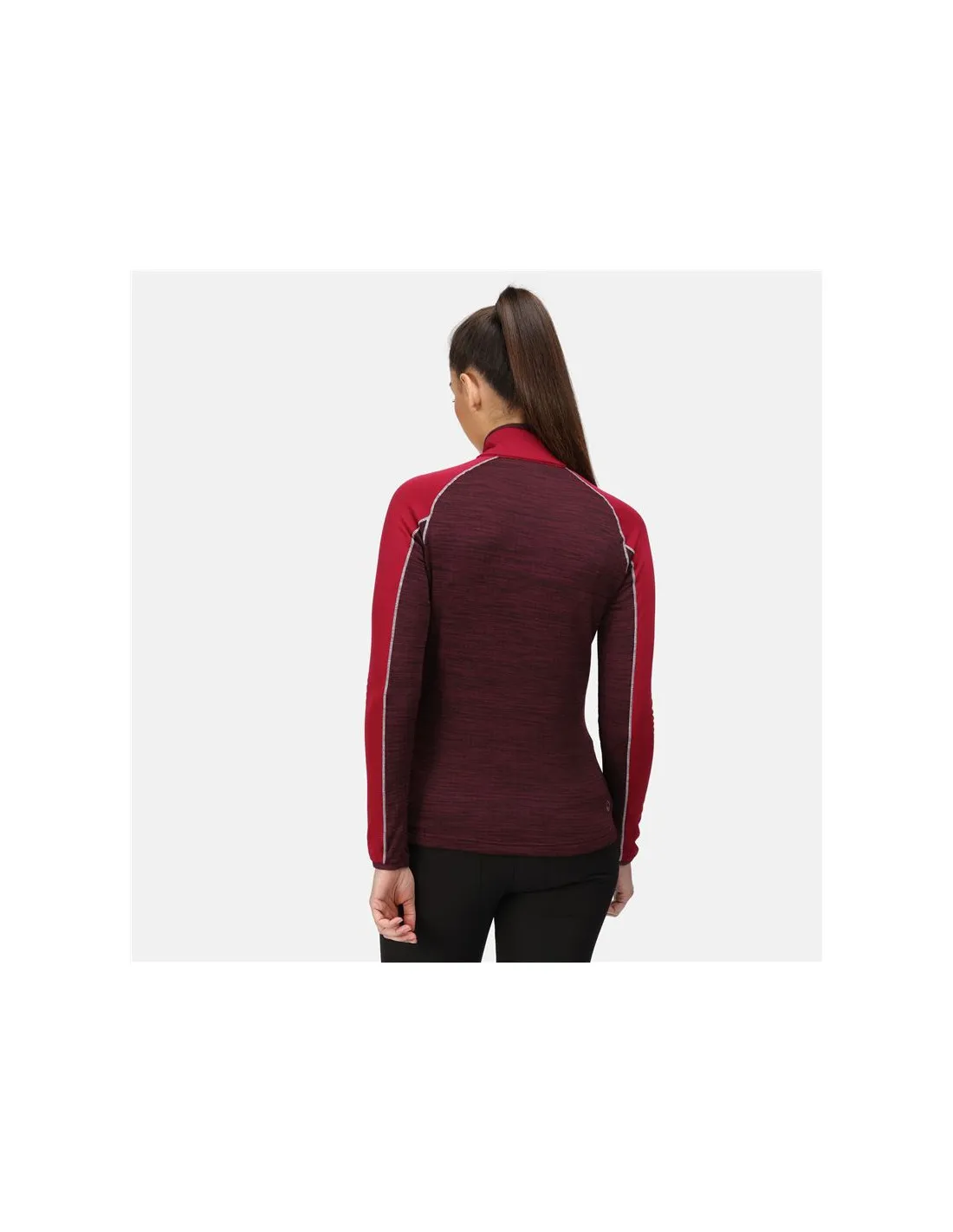 Forro polar Regatta Hepley Lightweight Half-Zip W Dark red