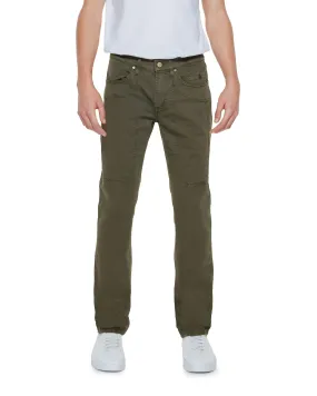 Jeckerson Cotton Trousers with Front and Back Pockets