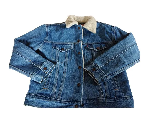 Levi's Chaqueta camionero ex novio Azul 