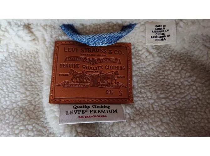 Levi's Chaqueta camionero ex novio Azul 