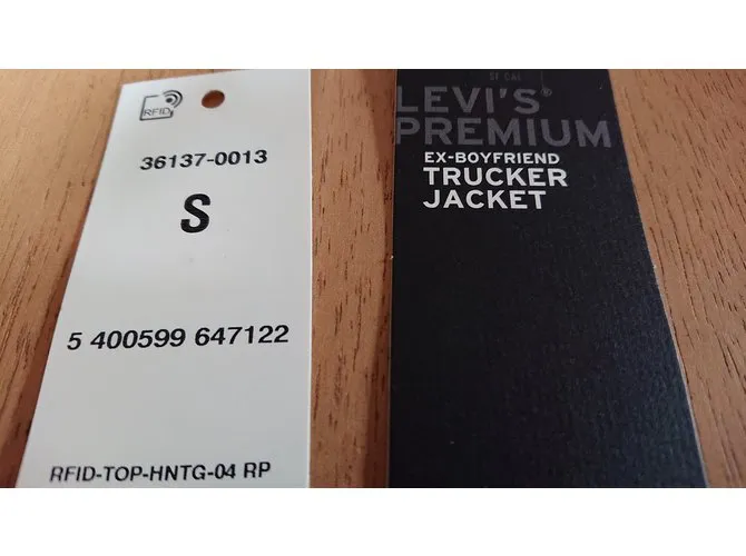 Levi's Chaqueta camionero ex novio Azul 