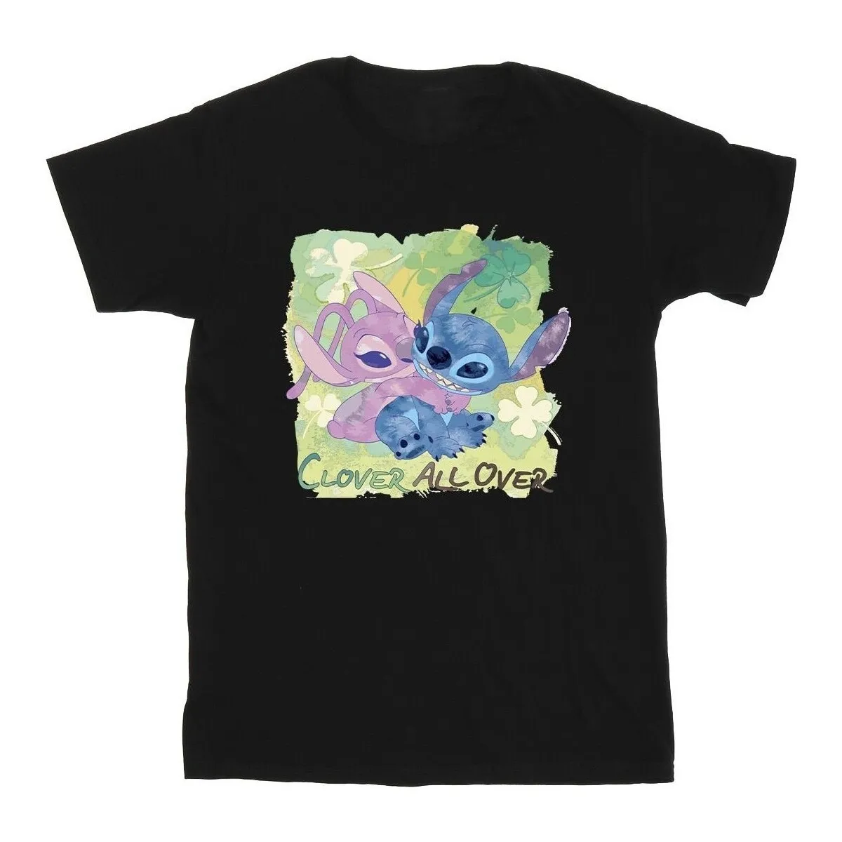 Lilo And Stitch St Patrick's Day Clover