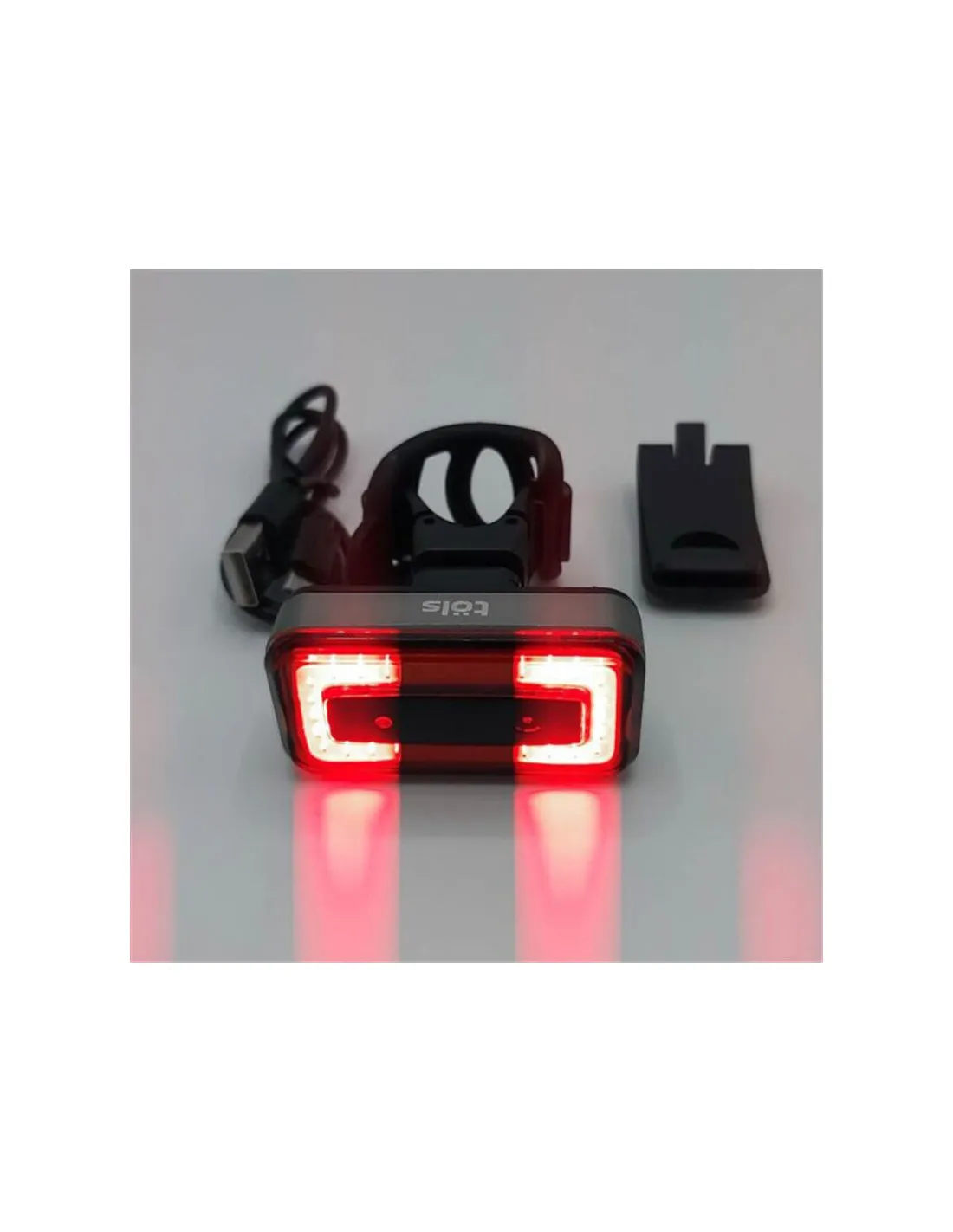 Luces traseras de ciclismo Töls Lexia Pro USB Red