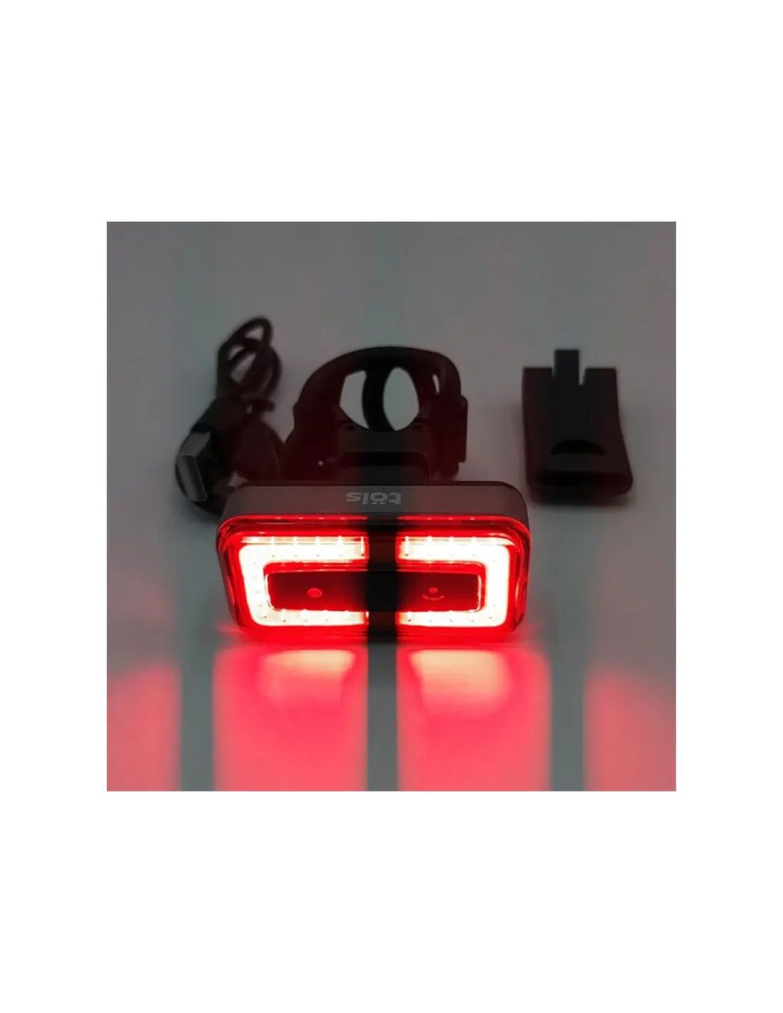 Luces traseras de ciclismo Töls Lexia Pro USB Red