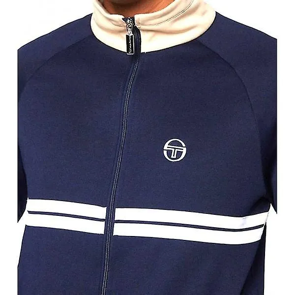 Men's Sergio Tacchini Dallas Track Top Maritime Blue/Hummus STM25101