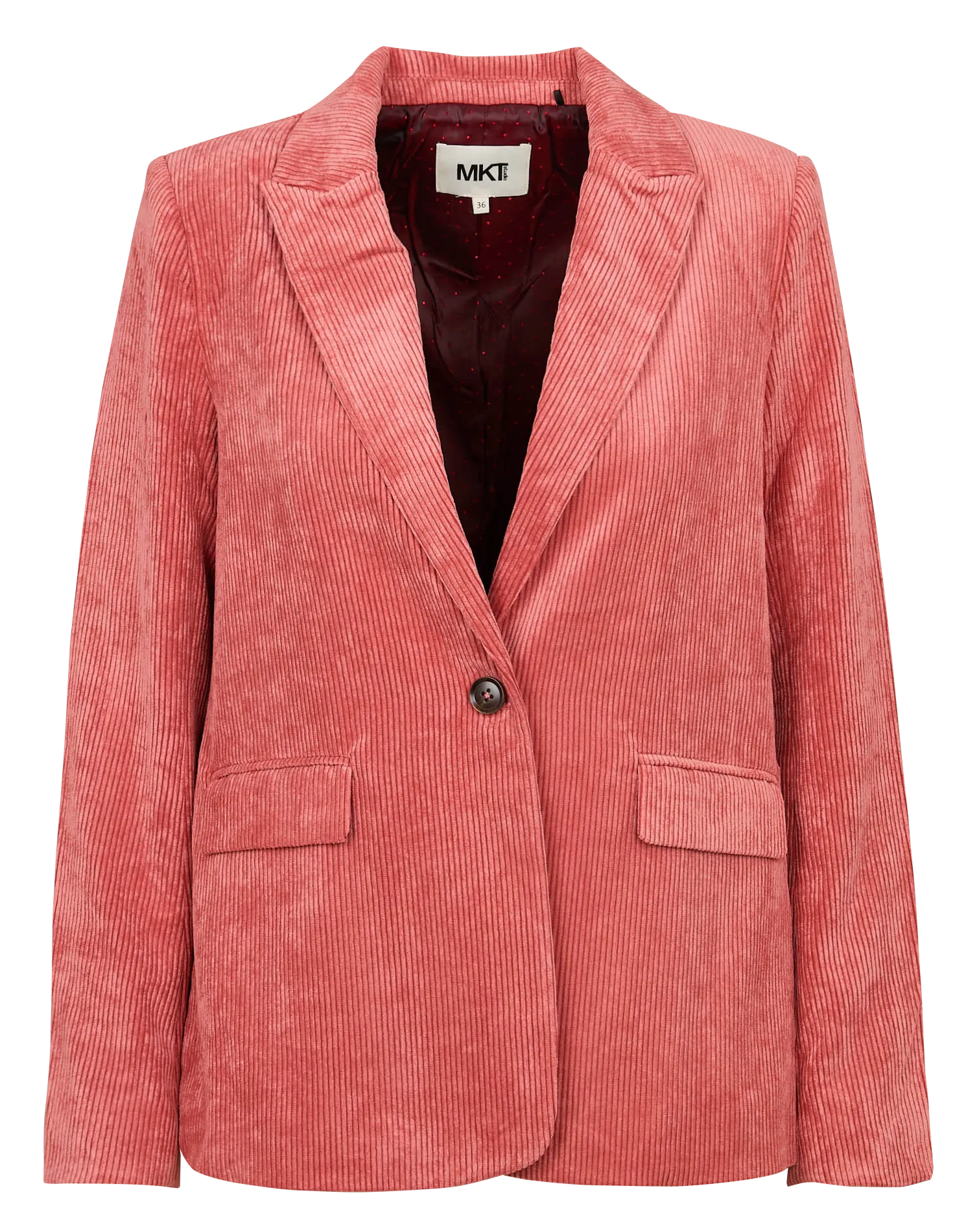 MKT VANCOUVER - Chaqueta de traje de pana en rosa