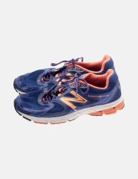 New Balance Deportiva azul acordonada