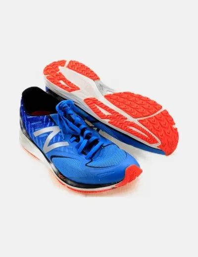 New Balance Deportiva azul cordones