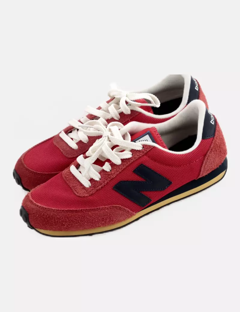 New Balance Deportiva roja combinada