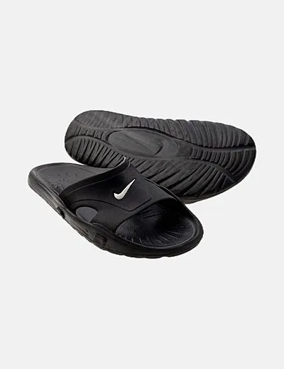 Nike Chanclas negras