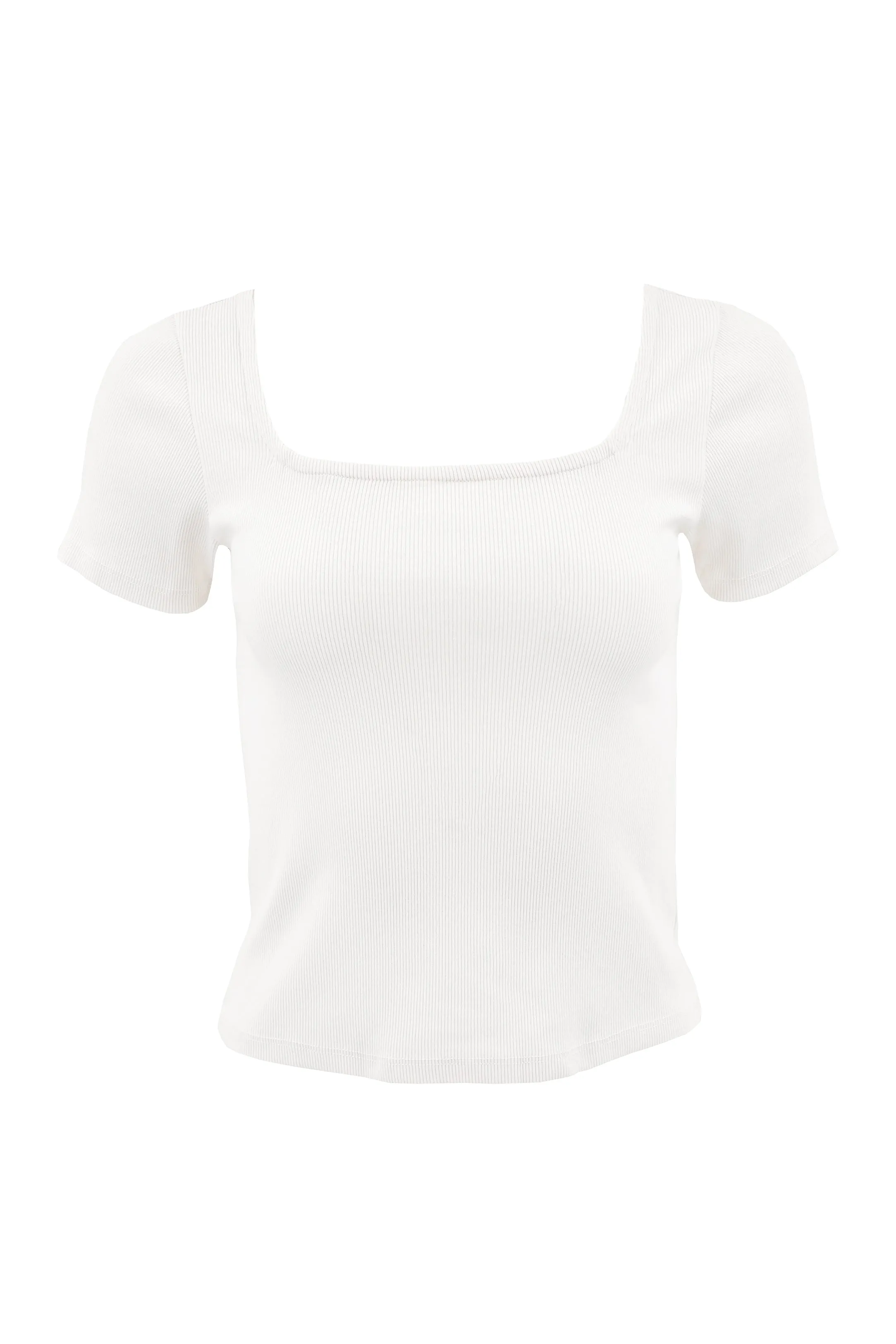 Noelle Top in Soft White