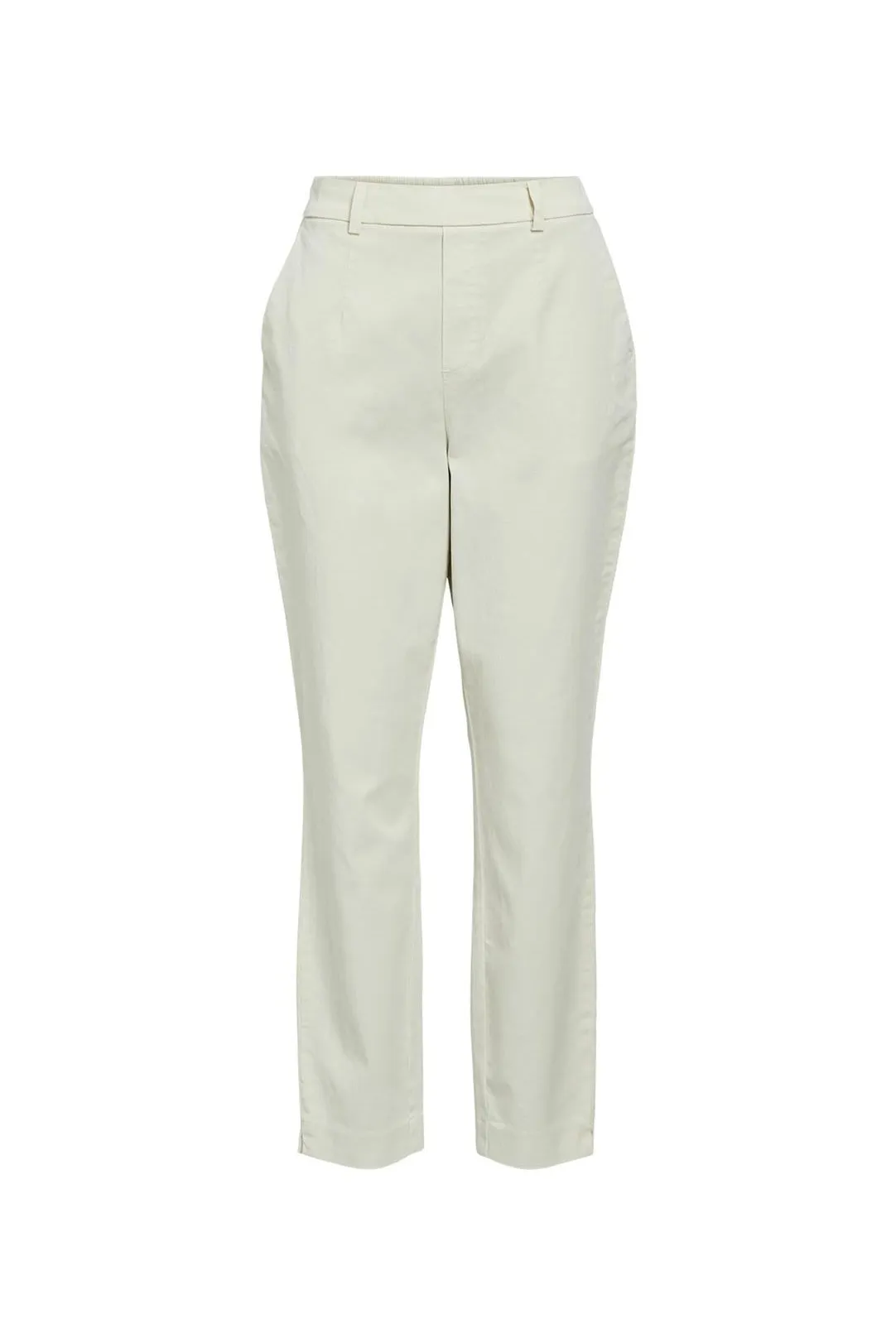 PANTALON CHINO MUJER OBJMIA BLANCO