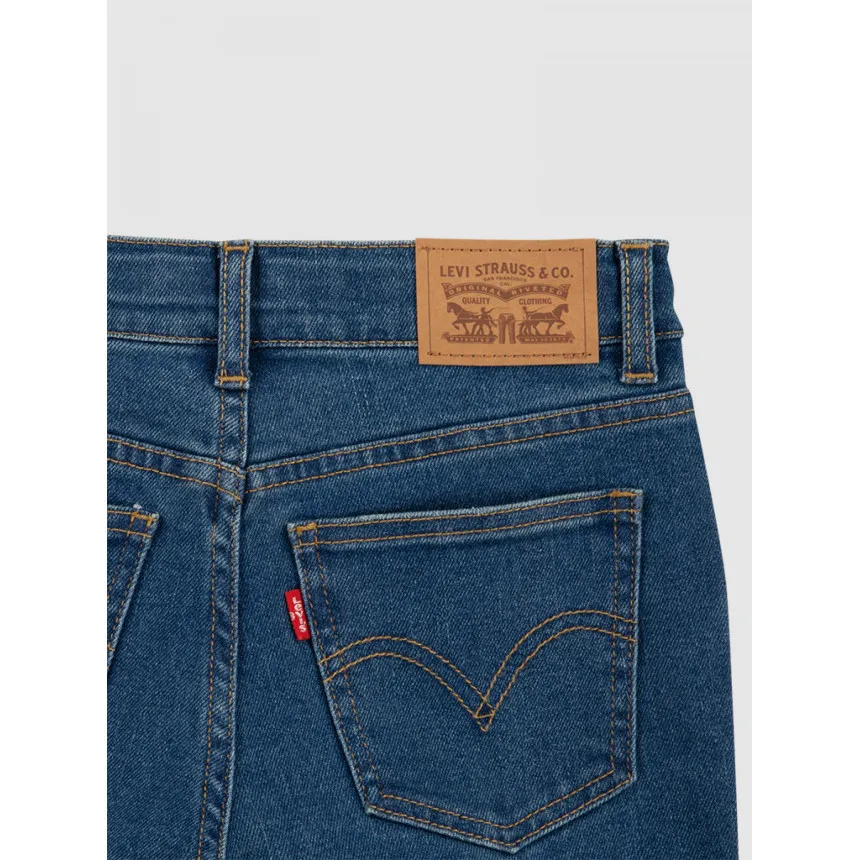 Pantalon Levis Wide Leg Para Niña