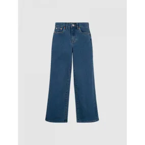 Pantalon Levis Wide Leg Para Niña