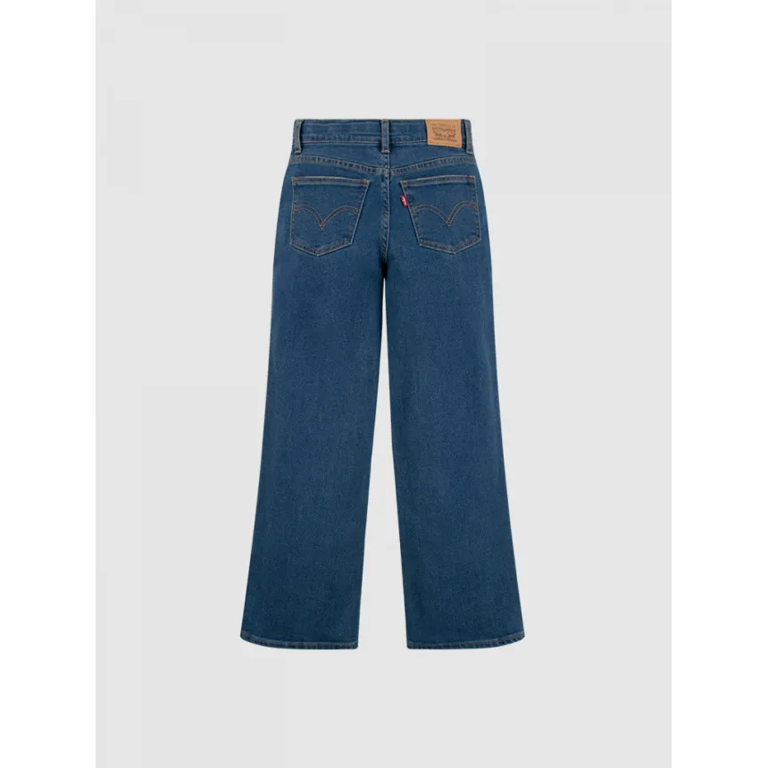 Pantalon Levis Wide Leg Para Niña