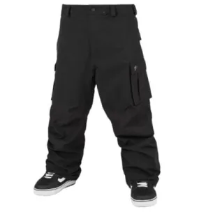 Pantalones de snowboard para hombre Volcom NWRK BAGGY PANT (BLACK)