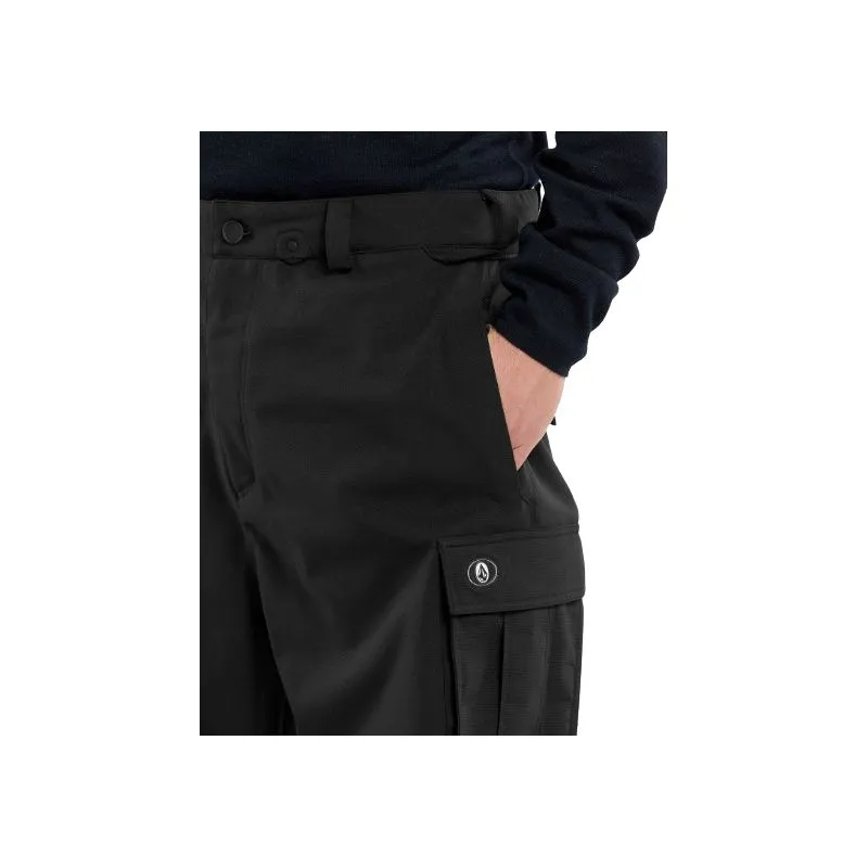 Pantalones de snowboard para hombre Volcom NWRK BAGGY PANT (BLACK)