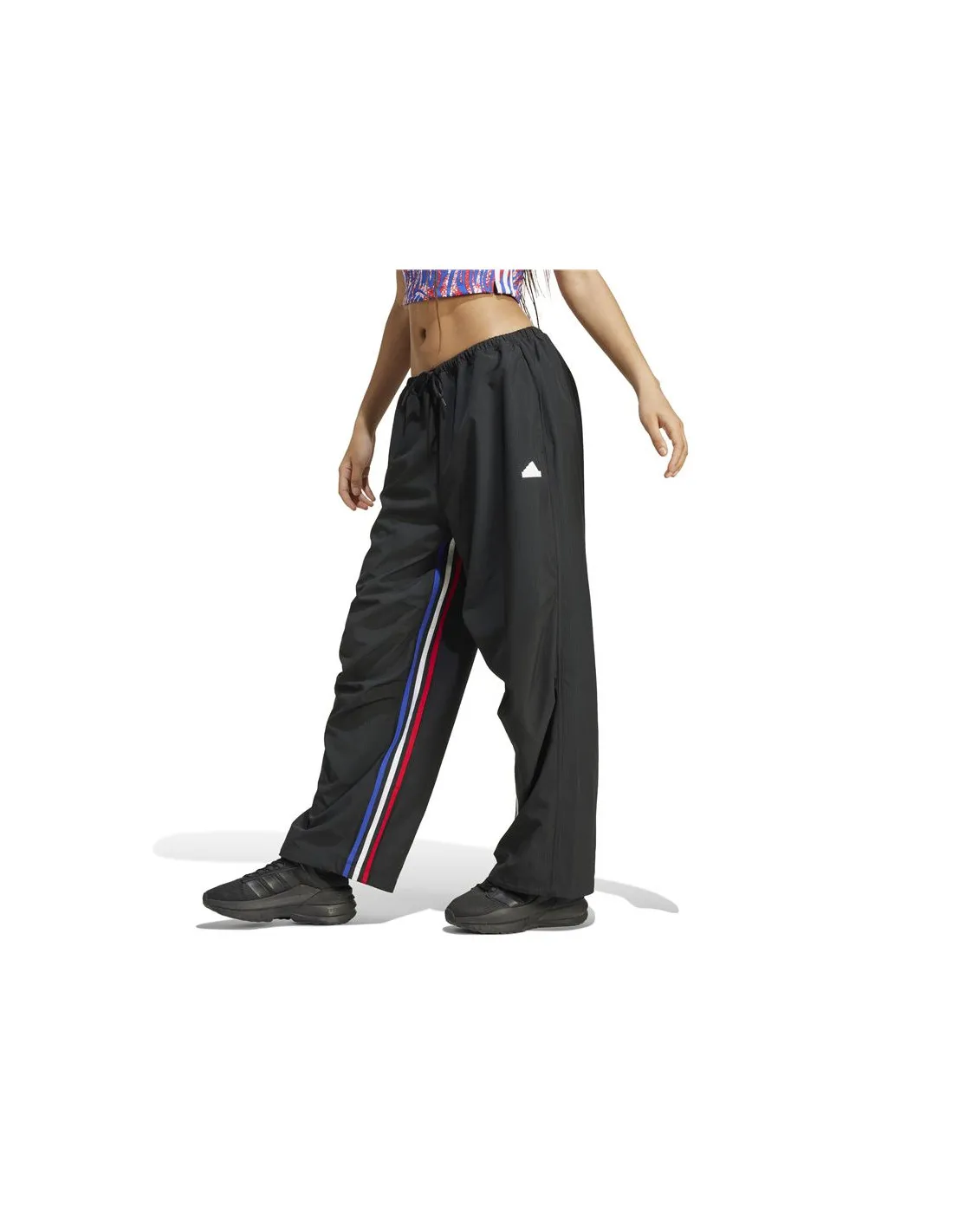 Pantalón adidas Express All Gender Anti-Microbial Breaking Trackpant Mujer Negro