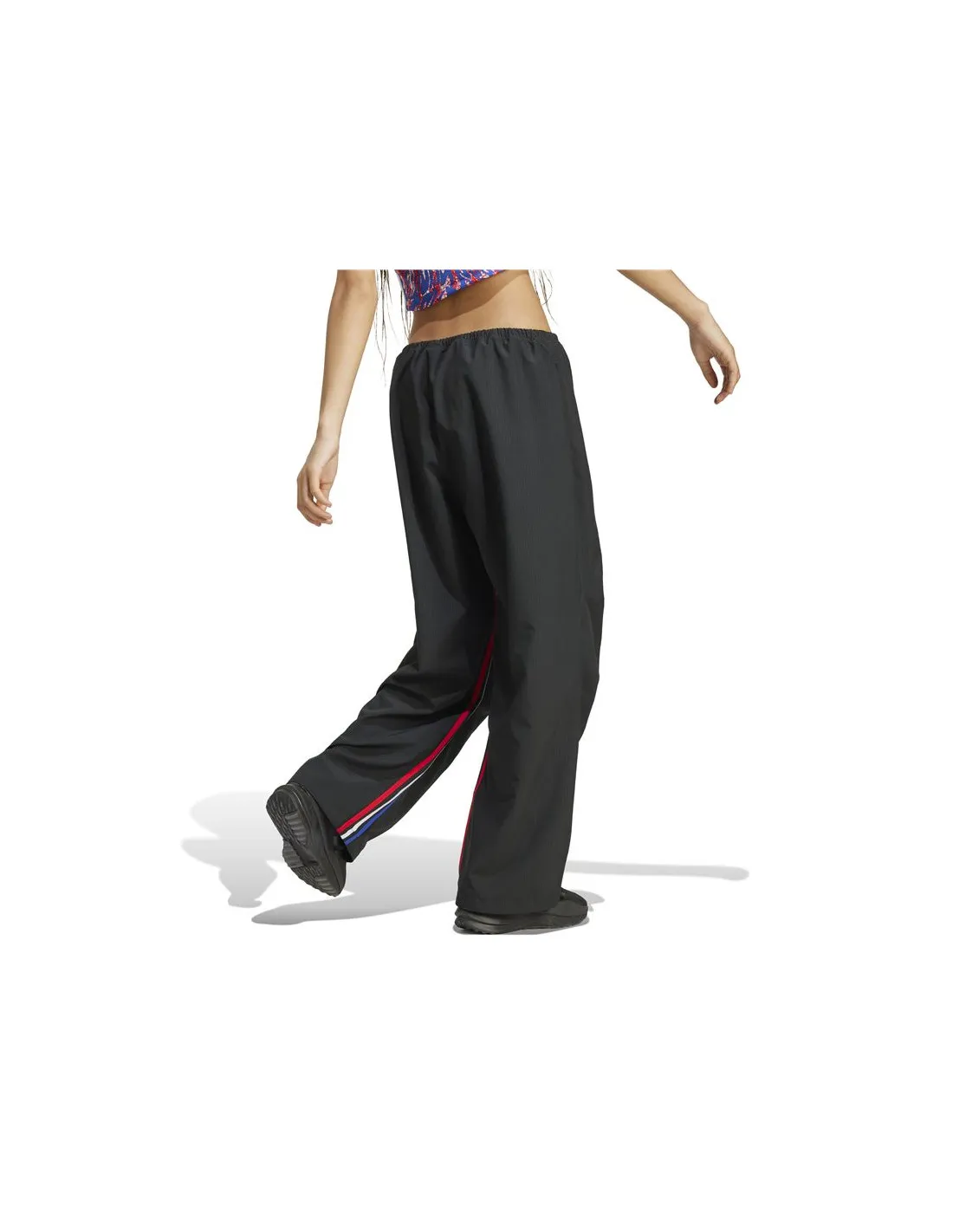 Pantalón adidas Express All Gender Anti-Microbial Breaking Trackpant Mujer Negro