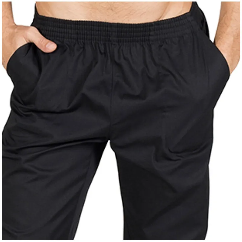 Pantalón cintura goma entera negro con bolsillos - Gary's