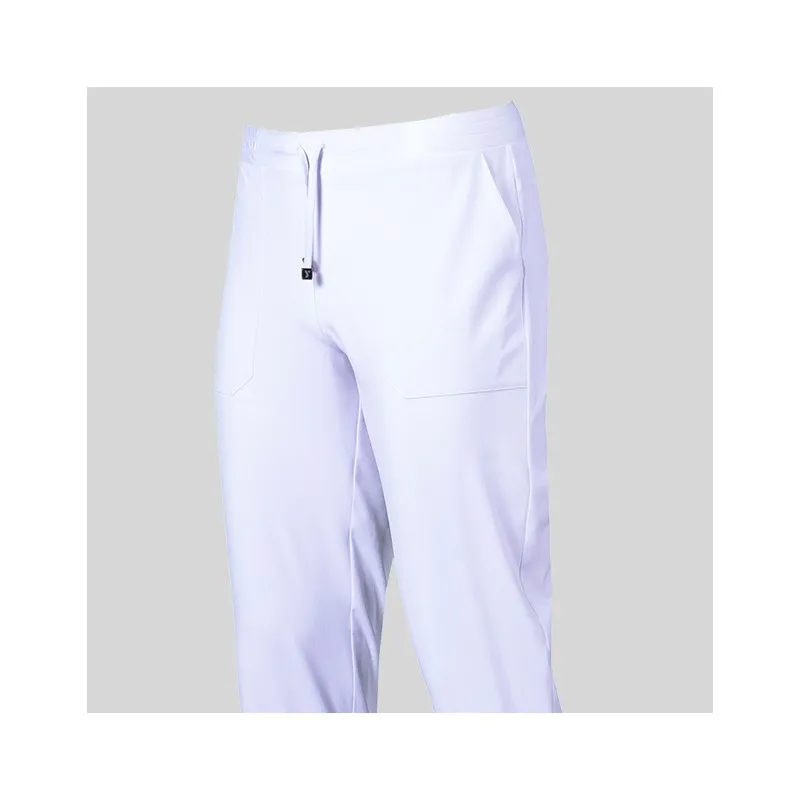 Pantalón laboral Jogger microfibra 360 blanco - Gary's