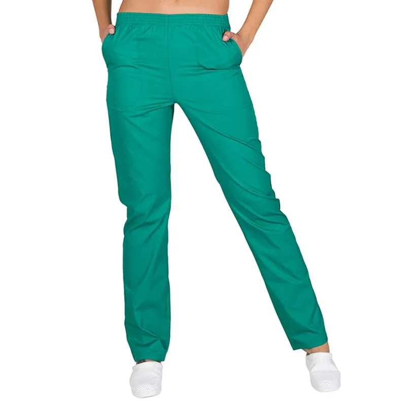 Pantalón pijama verde con bolsillos y goma entera - Gary's