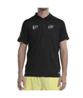 Polo de Pádel Bullpadel Liceo Negro Hombre