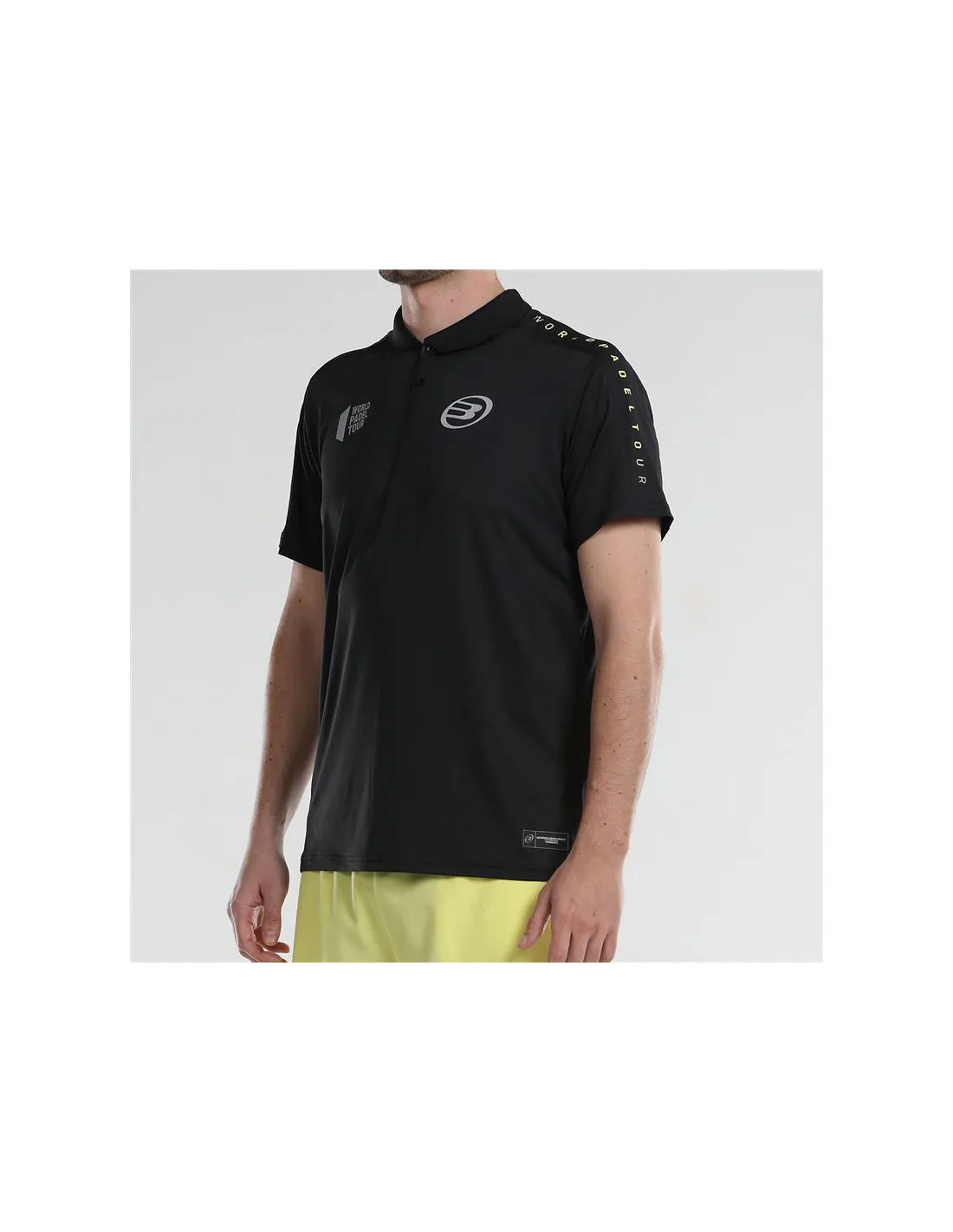 Polo de Pádel Bullpadel Liceo Negro Hombre